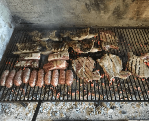 grigliata mista con salsicce trattoria isola vicentina Chiumento