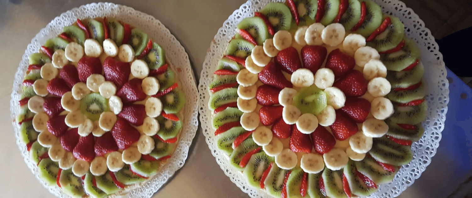 crostata di frutta fatta in casa trattoria isola vicentina Chiumento